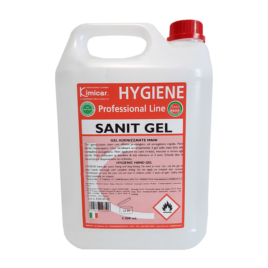 SANIT GEL 70% Alcool - Gel Igienizzante Lavamani