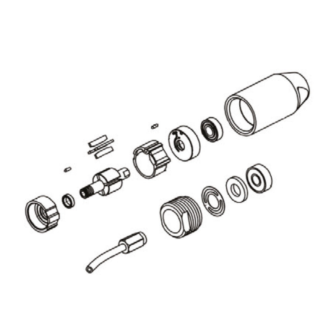 KIT REVISIONE PISTOLA INTERNI A VORTICE