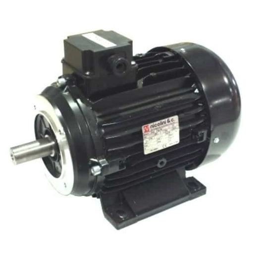 Motori elettrici NICOLINI trifase con albero maschio