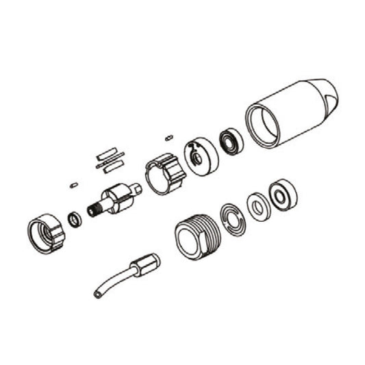 KIT REVISIONE PISTOLA INTERNI A VORTICE